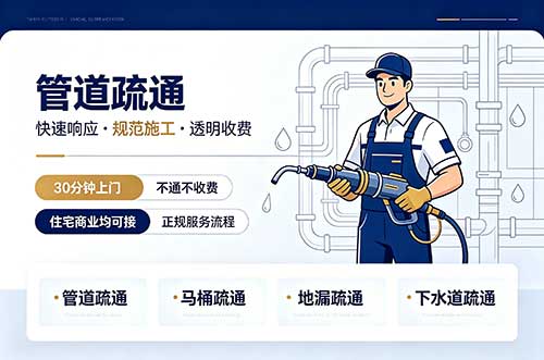 贵阳管道疏通