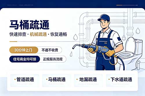 贵阳马桶疏通